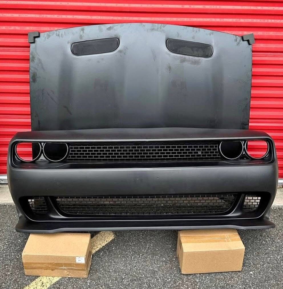 Dodge Challenger SRT Hood & Bumper