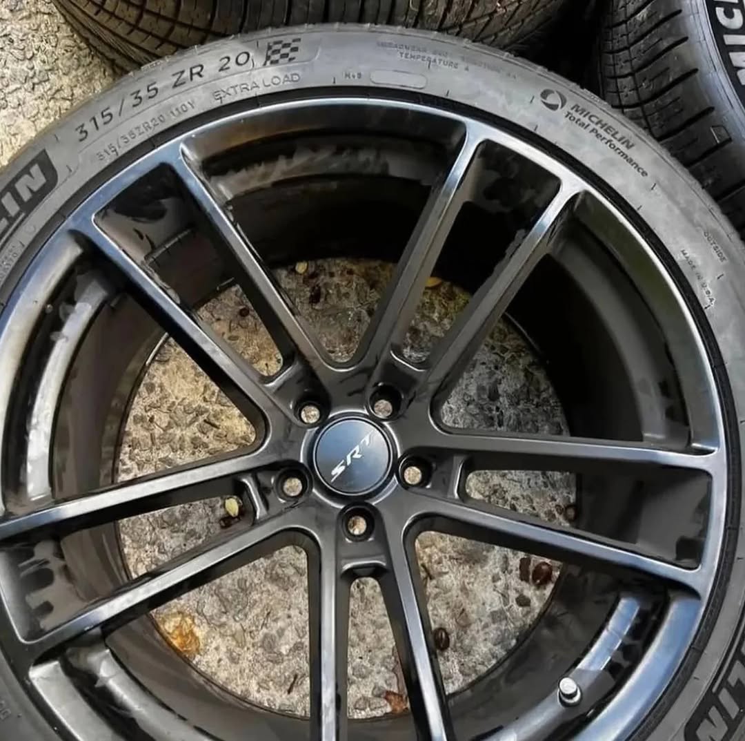 Hellcat widebody rims & tires available 20x11 - Image 2