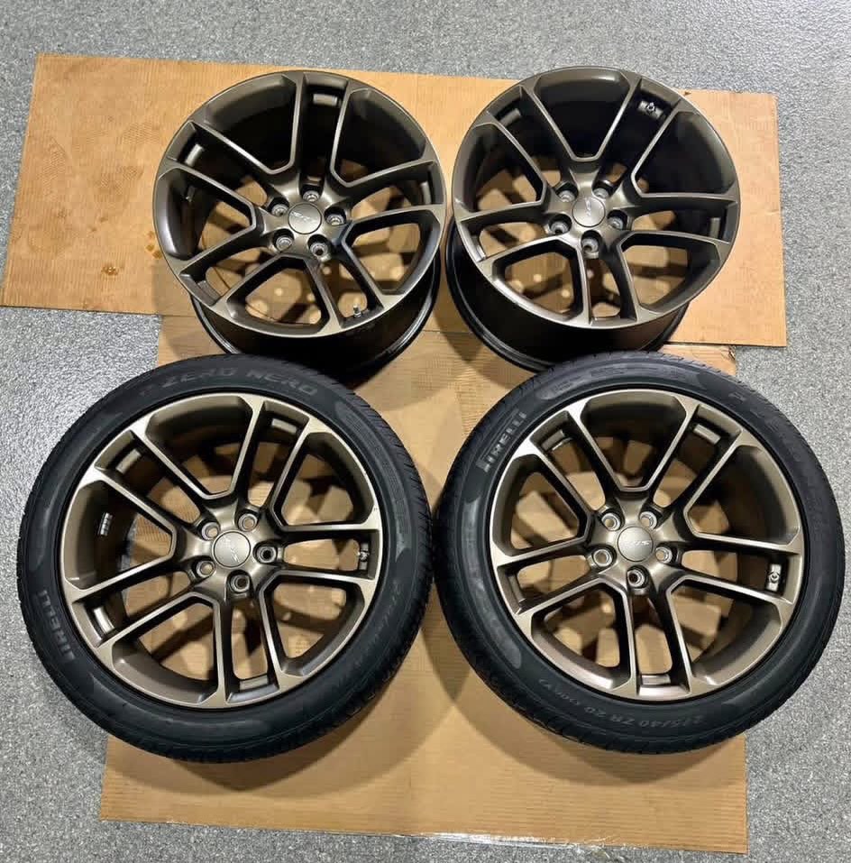 2021 Challenger SRT Hellcat OEM Rims + Tires(x2)