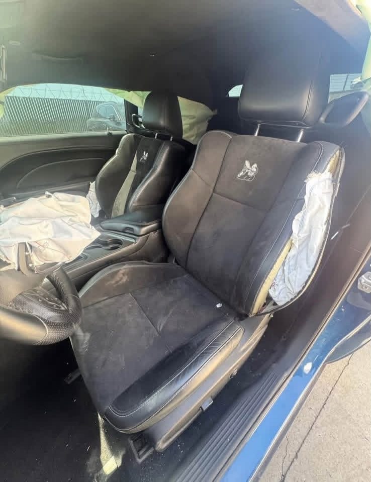Suede Seat Set (Blown Airbags)